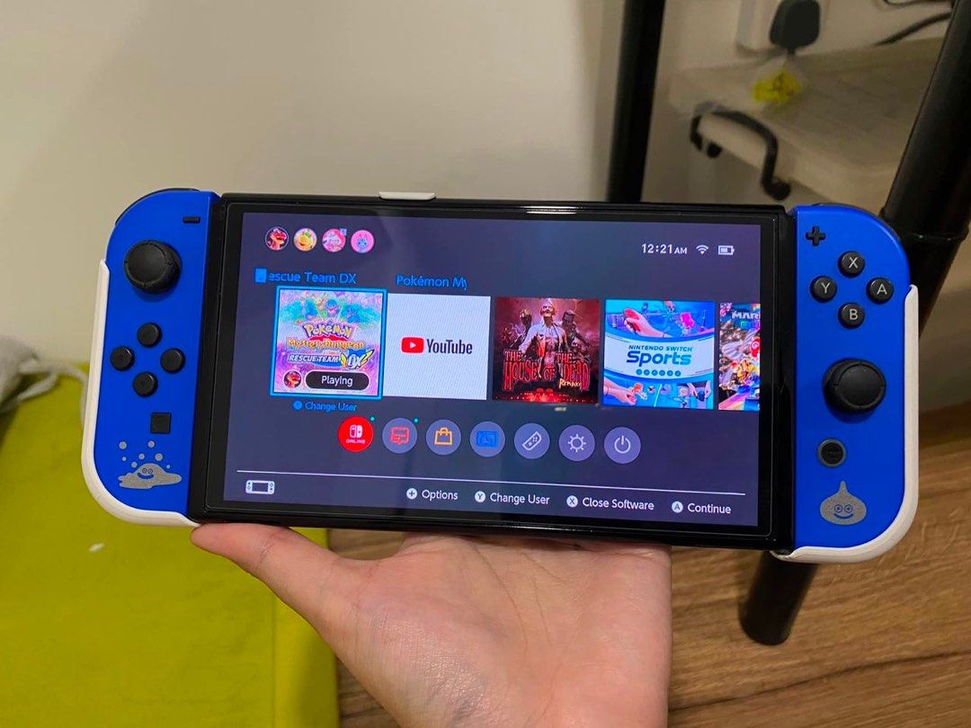 NS Dragon Quest Joycon