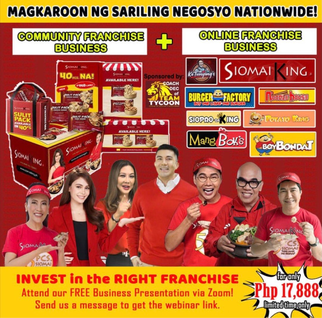 Online Franchise Siomai King Community On Carousell online-franchise-siomai-king-community-on-carousell