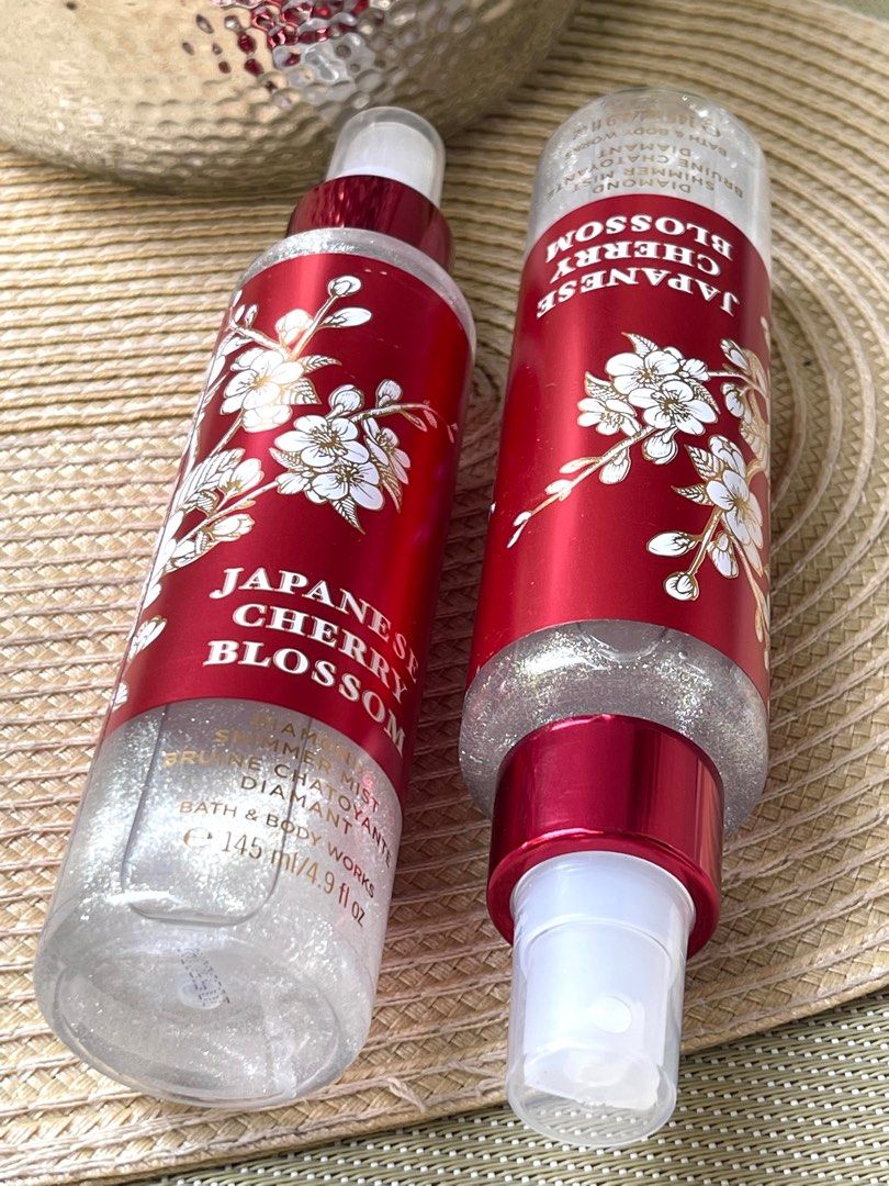 Bath & Body Works Japanese Cherry Blossom Diamond Shimmer Mist 146 ml