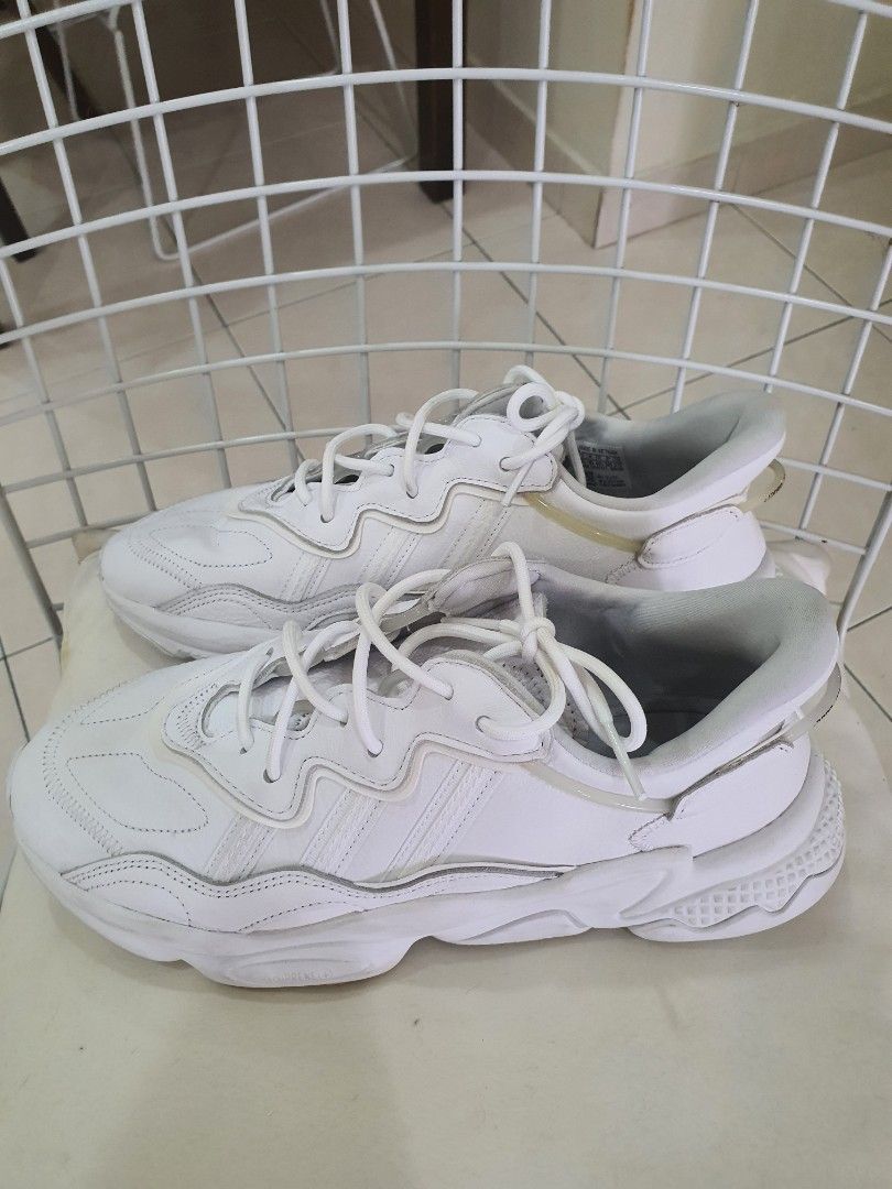 triple white ozweego