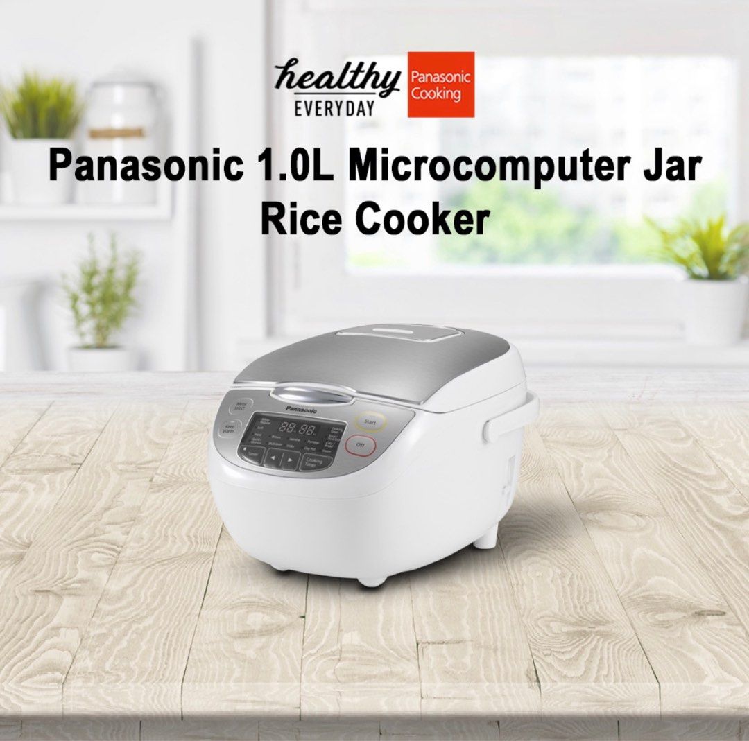 Panasonic SRCX108 (1.0L) Jar Rice Cooker, TV & Home