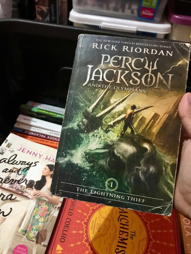 Percy Jackson Hobbies Toys Books Magazines Fiction Non Fiction On Carousell