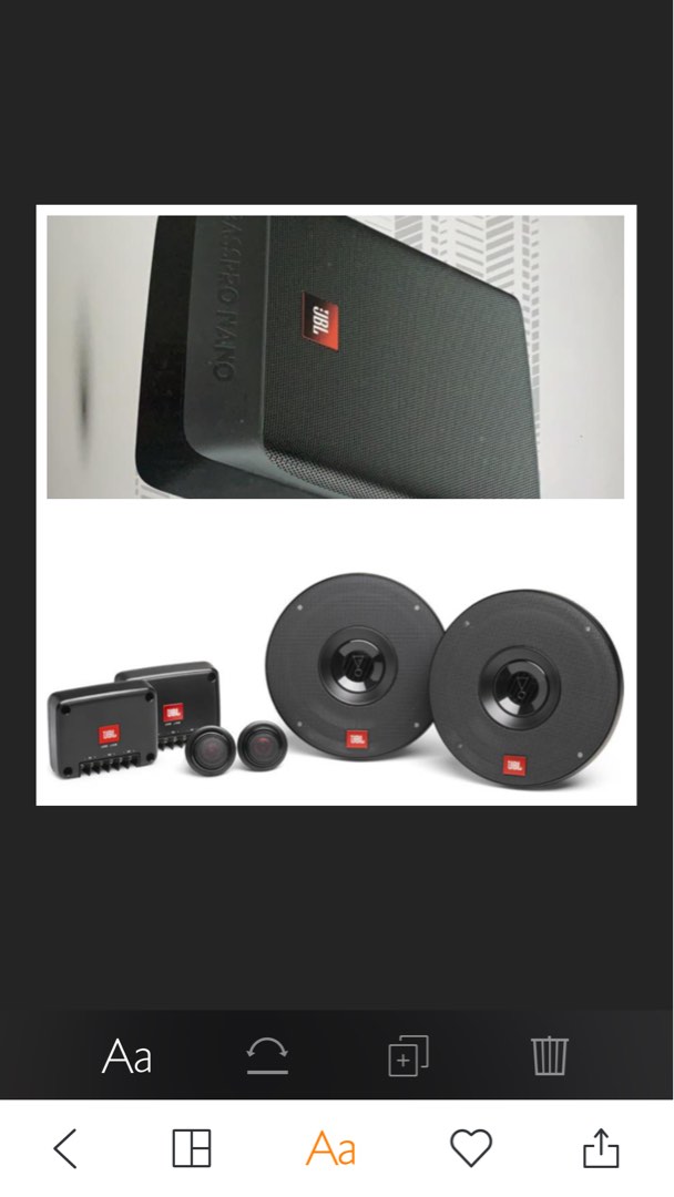 Pioneer/JBL component Club Subwoofer BassPro Accessories, Accessories on Carousell