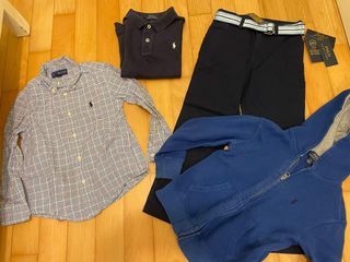 Polo Shirts and Pants by Ralph Lauren for 2-5 Years Old Boys