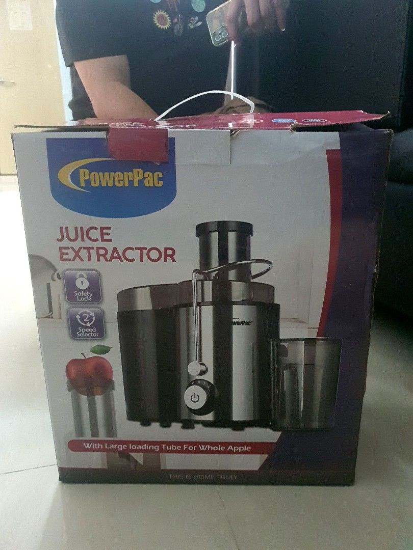 PowerPac Juice Extractor, TV & Home Appliances, Kitchen Appliances