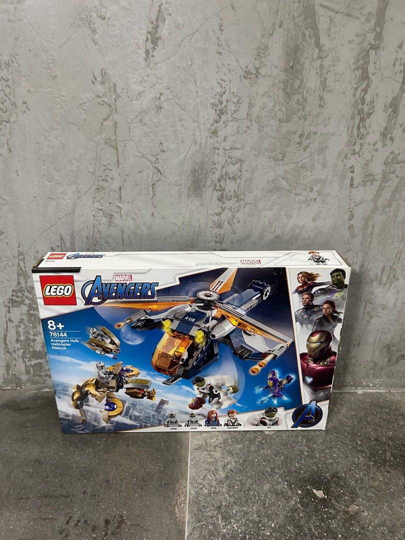 Pre-loved Lego 76123 Captain America: Outriders Attack 76124 War ...