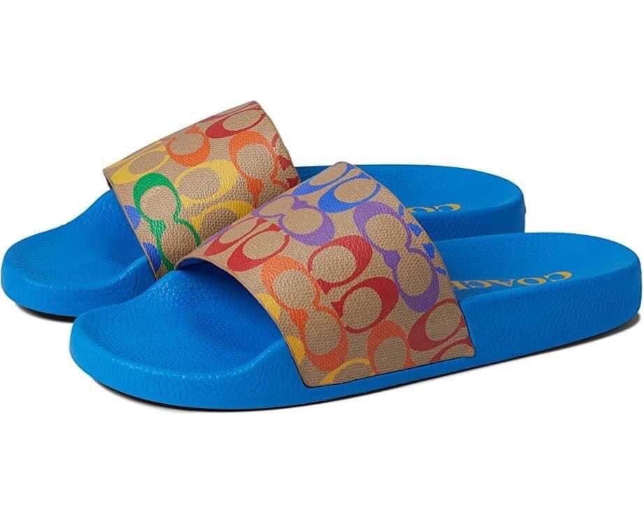 Coach discount slide shoes