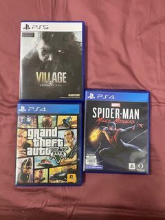 PS4 and PS5 Games
