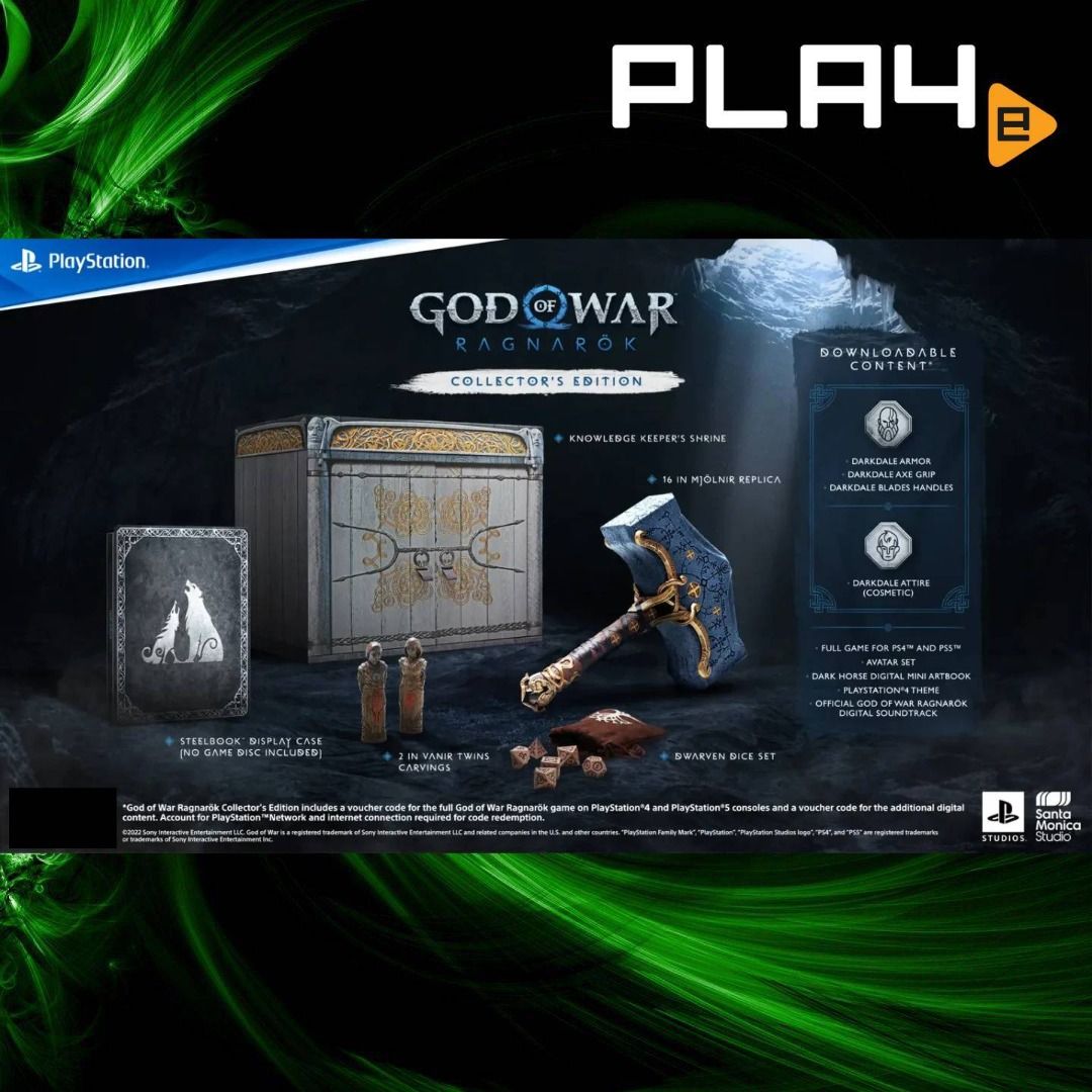PS4/PS5 God of War Ragnarok [Collector's Edition] (R3) (2321191) Brand ...