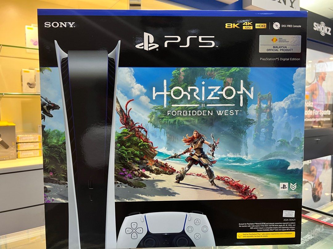 PS5 Digital HFW Warranty 3 Years Sony, Video Gaming, Video Game Consoles, PlayStation on Carousell