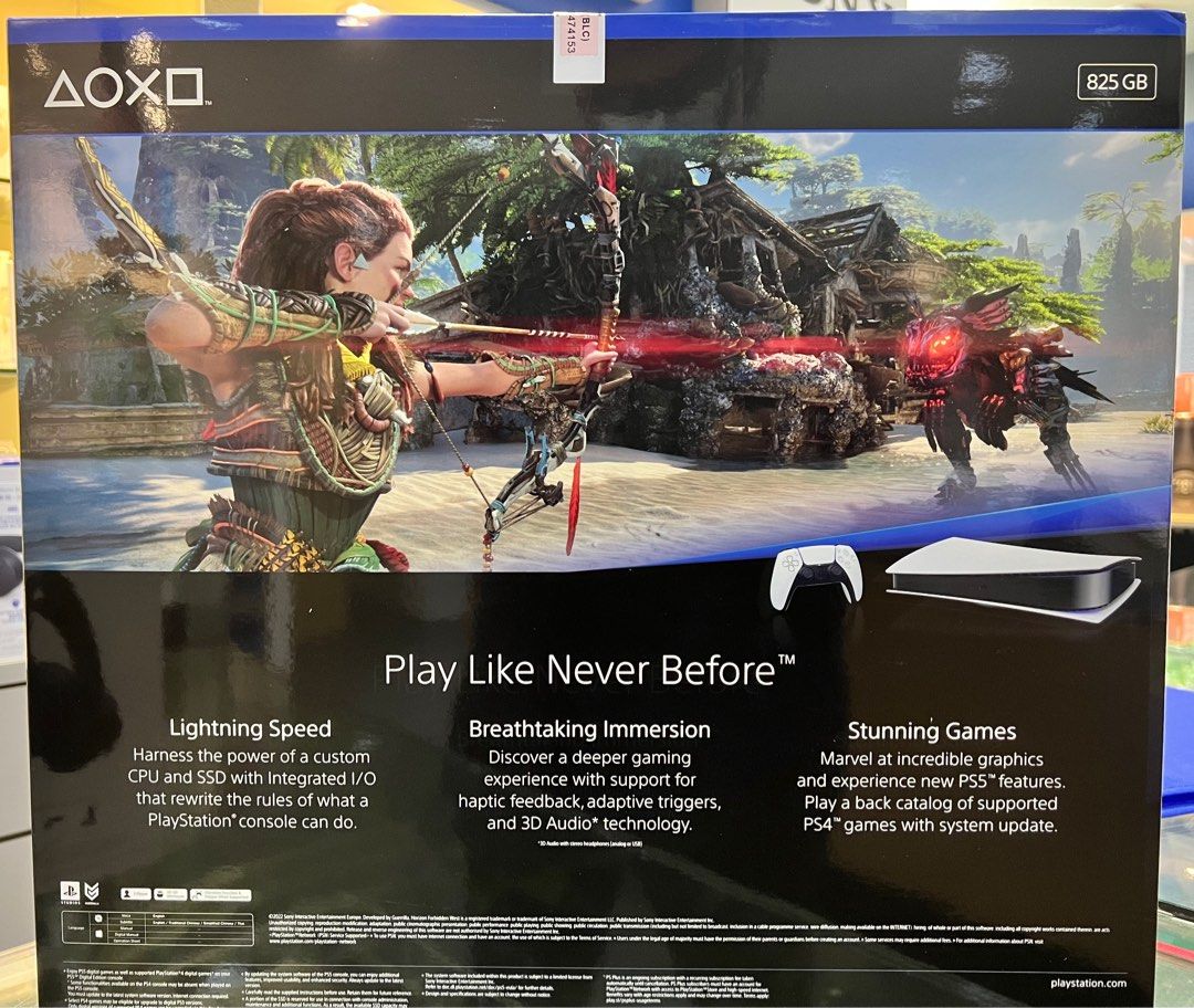 PS5 Digital HFW Warranty 3 Years Sony, Video Gaming, Video Game Consoles, PlayStation on Carousell