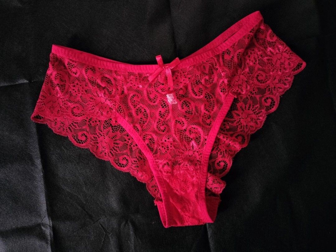 Red Lace Panty Panties For Sale, Women's Fashion, New