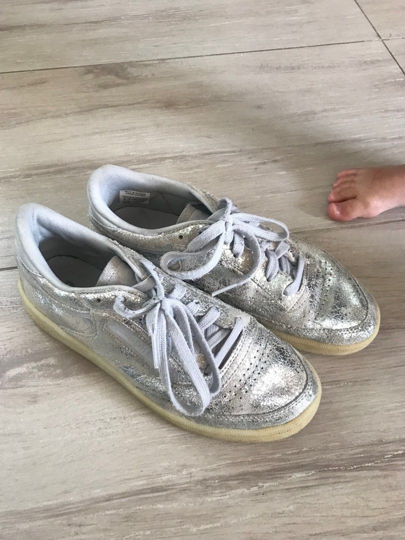 Reebok Silver sneakers US6 EU36