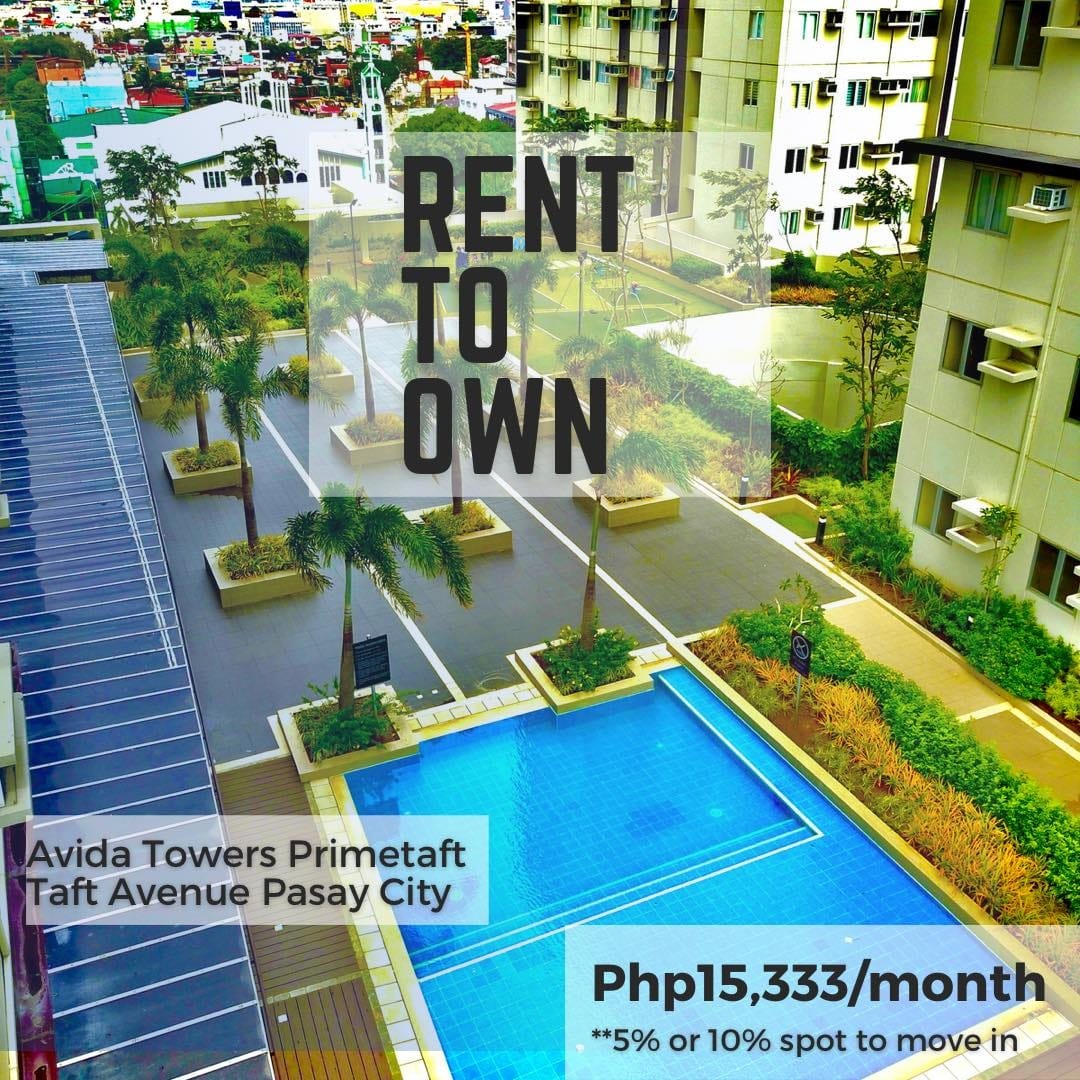 RENT TO OWN @ AVIDA TOWERS PRIMETAFT..., Property, For Sale, Apartments ...