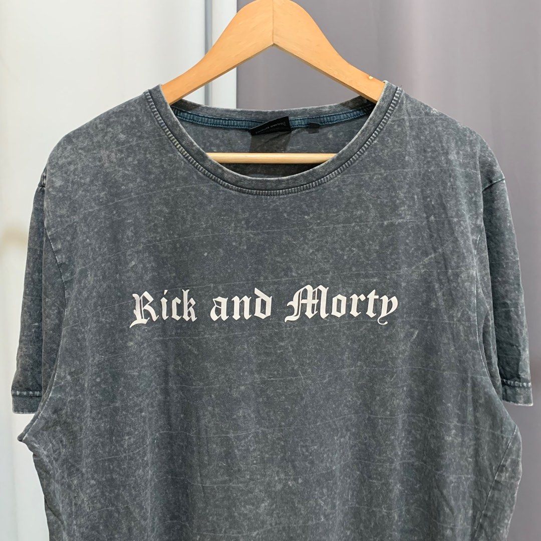 Rick and Morty Vintage Rick Shirt Backprint - Cropp Brand, Men's ...