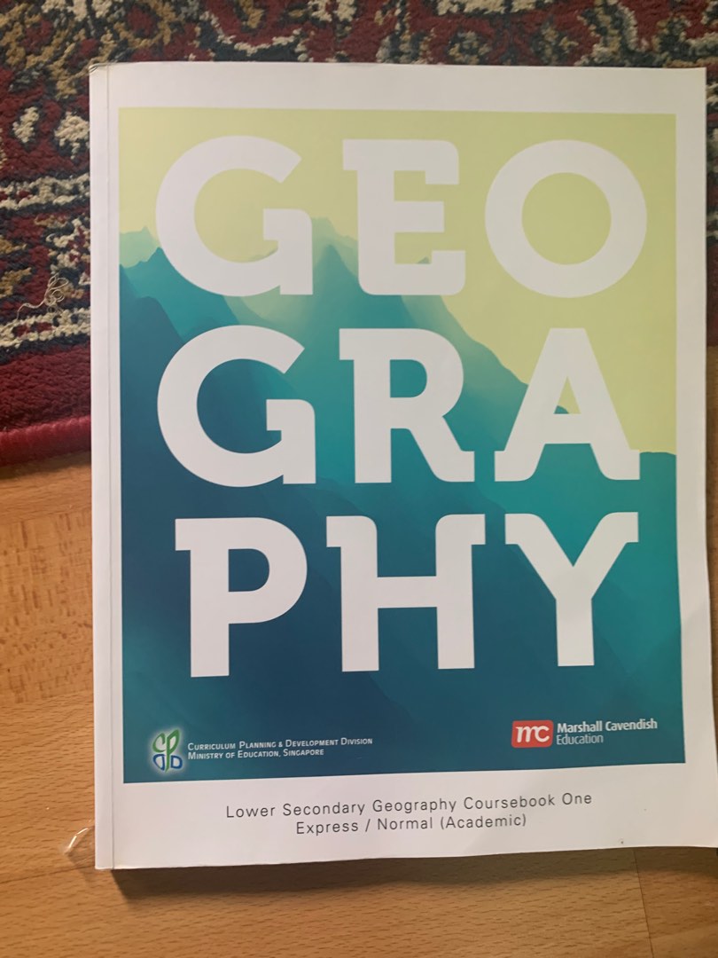 Secondary 1 geography textbook, Hobbies & Toys, Books & Magazines