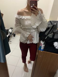 Sabrina Top white preloved like new
