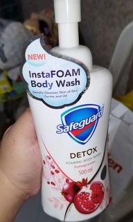Safeguard Detox Foam Body Wash