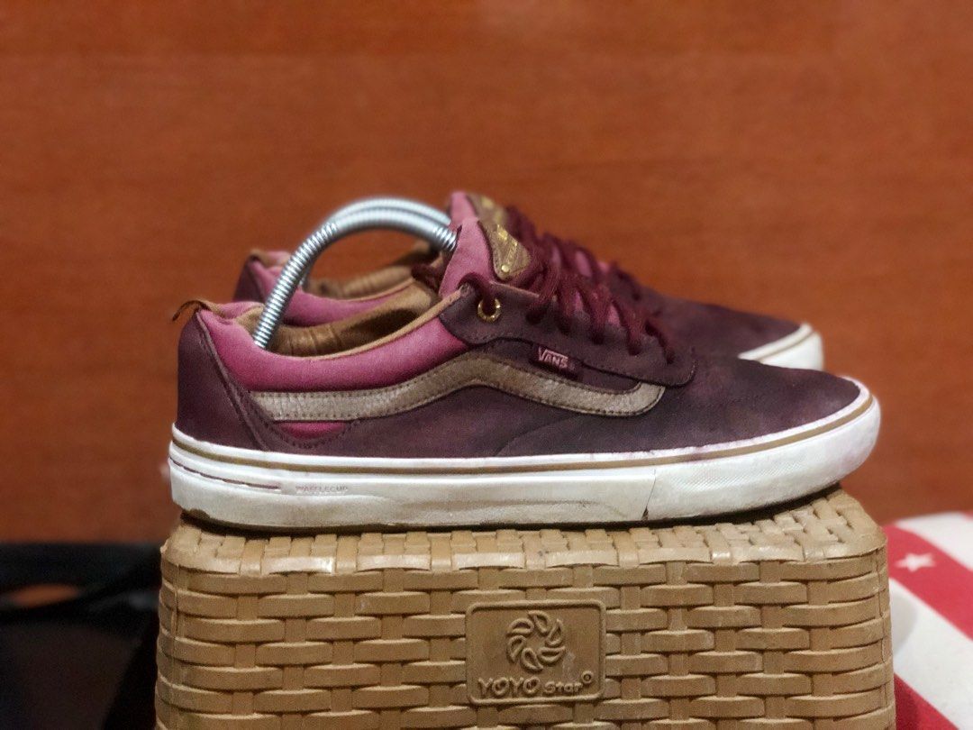 Vans kyle on sale walker pro burgundy