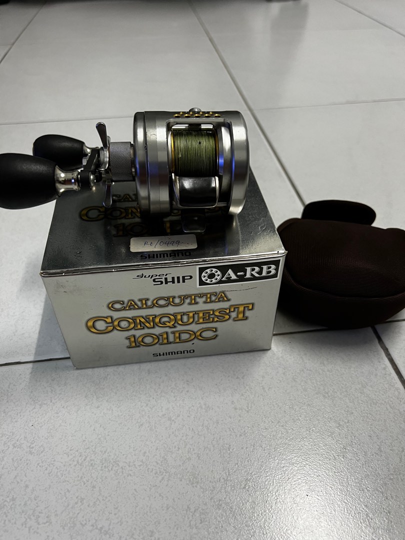 [Clearance] ORI Bnib Shimano Calcutta Conquest 200 Fishing Reel Set  Authentic not Daiwa