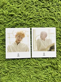SHINee Onew official Polaroid card