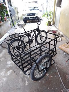Sidecar with STEEL BMX bike