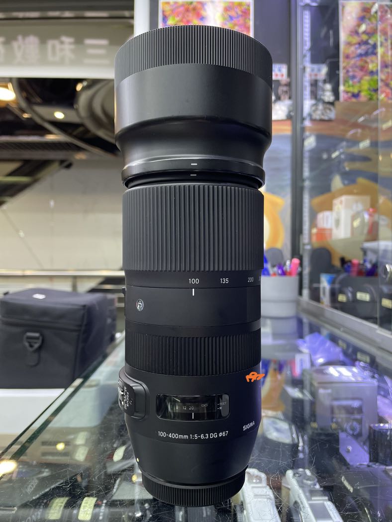 SIGMA 100-400mm F5-6.3 DG for CANON EF 新淨長焦100-400 mm, 攝影 