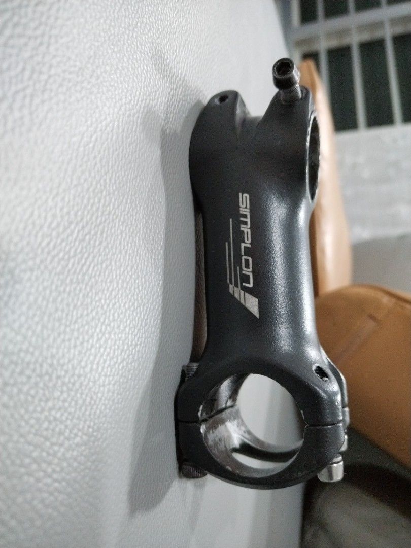 Simplon Stem (Category: Parts & Accessories) located in Singapore. Submitted by ms3887 (Listing ID 1195748094, Image 2). Description: alloy 90mm est - 10°stem. suitable for mtb, mini velo and road/ gravel bike..