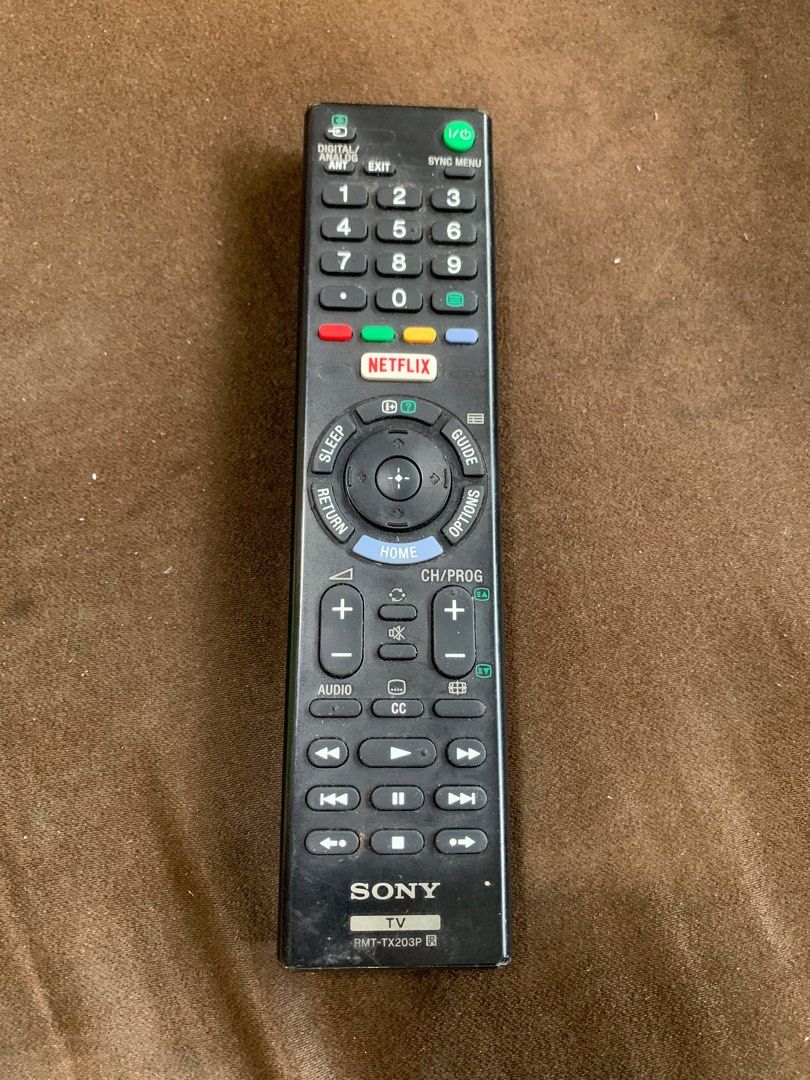 The Remote Part Soby bravia Orig remote, TV & Home Appliances, TV & Entertainment, TV ...