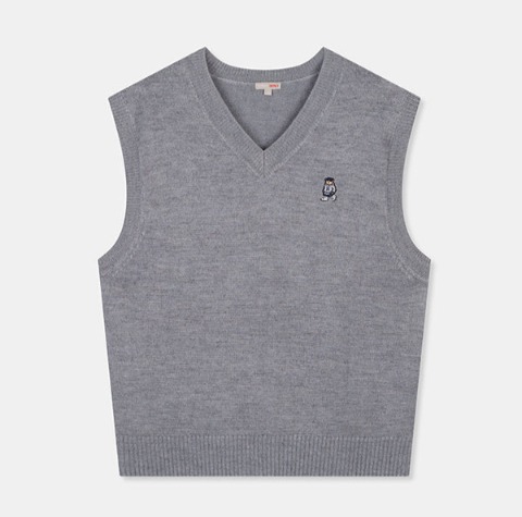Woodie Vest in Cream Woodie Vest in Cream