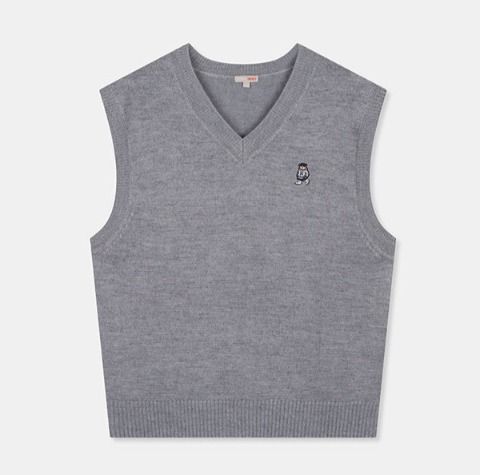 Woodie Vest in Cream Woodie Vest in Cream