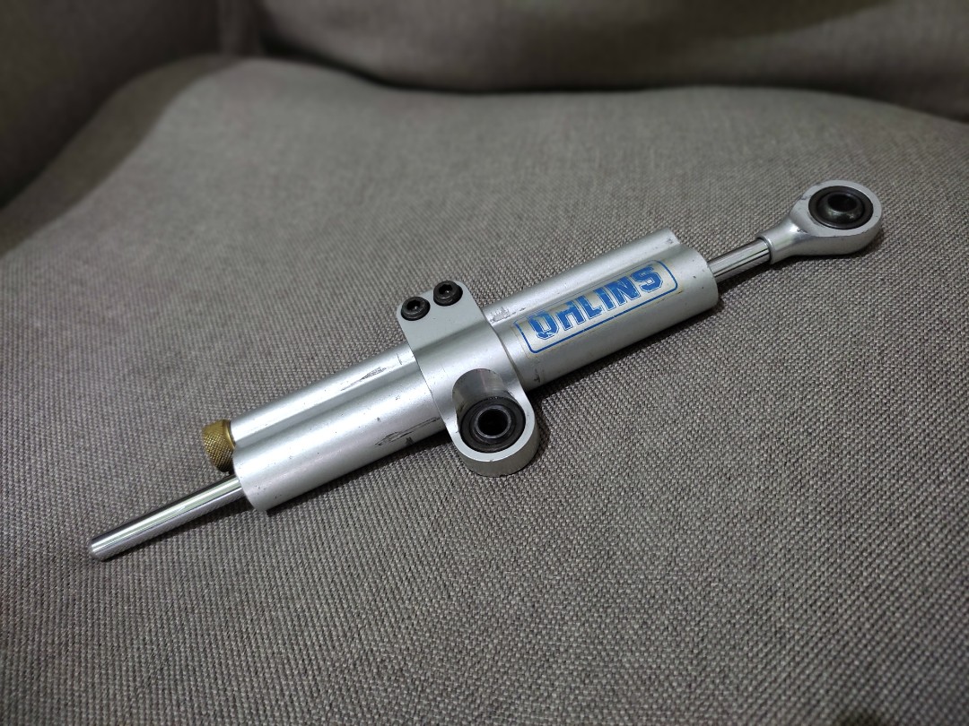 Steering damper original OHLINS ex kawasaki zx6, Motor di Carousell