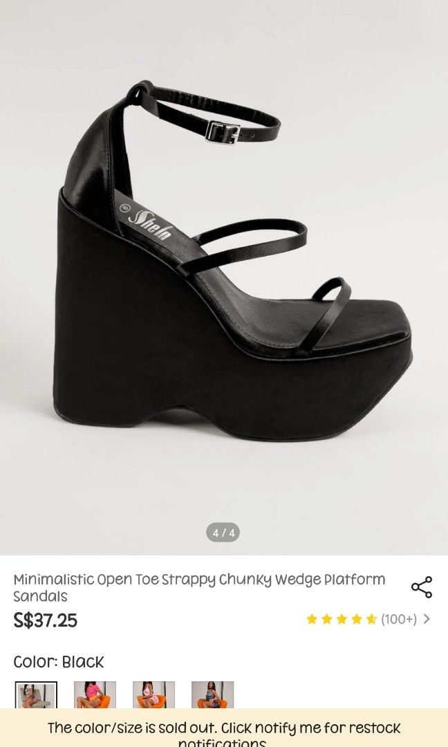 Chunky wedges 2024