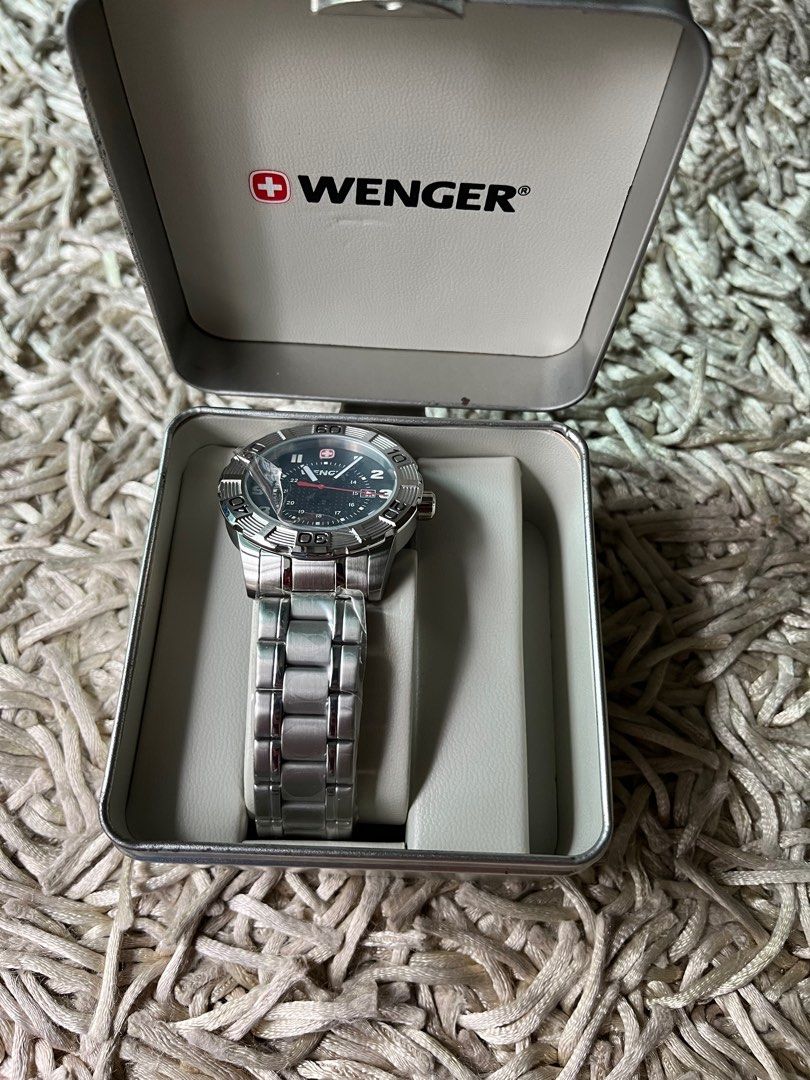 Swiss Wenger Alpine Steel Watch Men s Fashion Watches