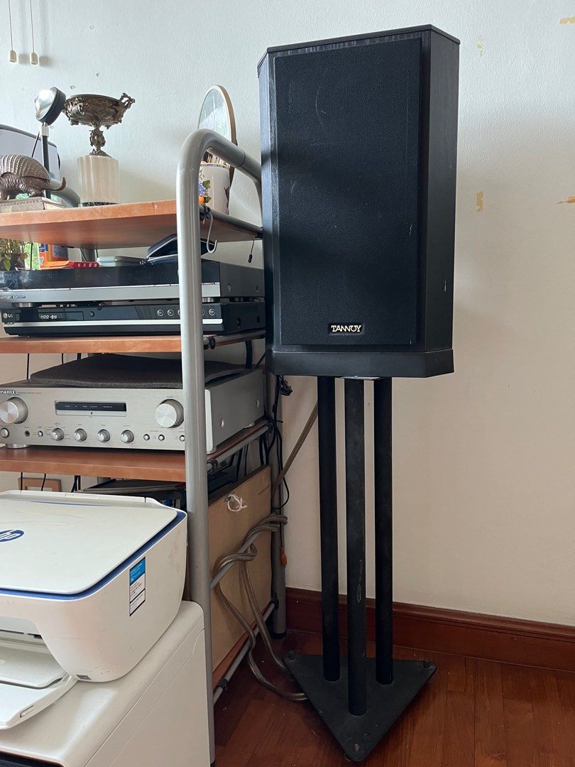 Tannoy Speakers x2 + Speaker Stand, Audio, Soundbars, Speakers