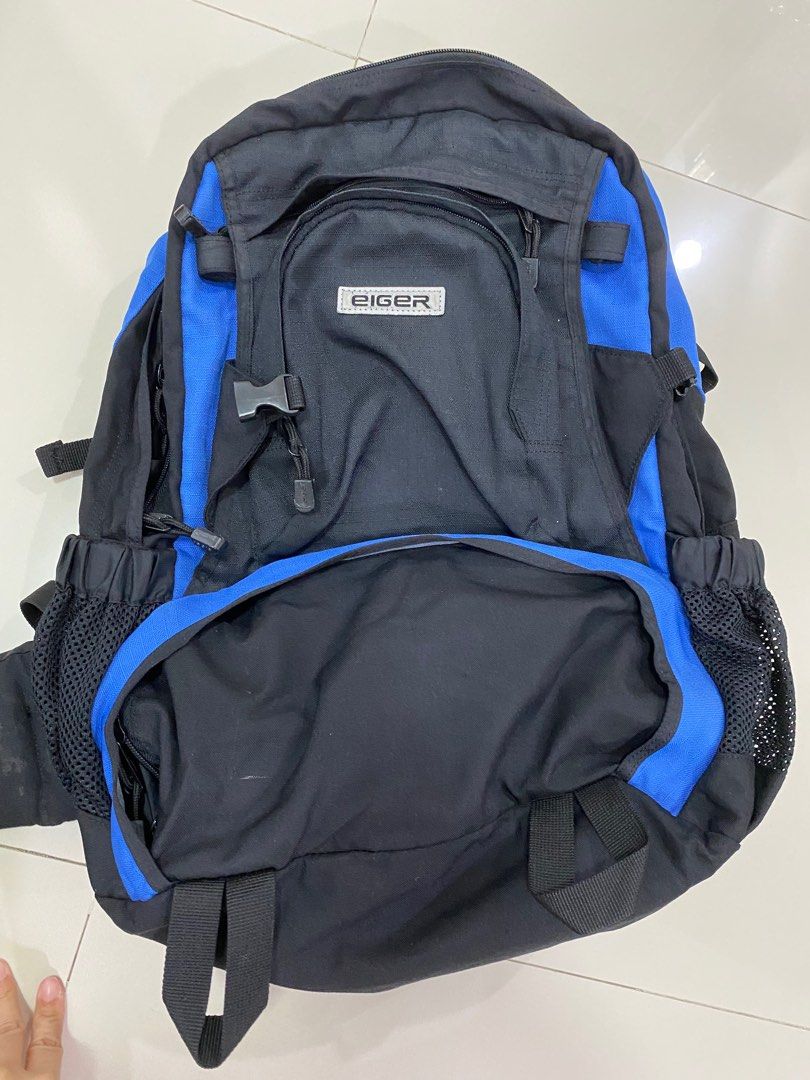 Tas Punggung Pria Eiger, Fesyen Pria, Tas & Dompet , Ransel di Carousell