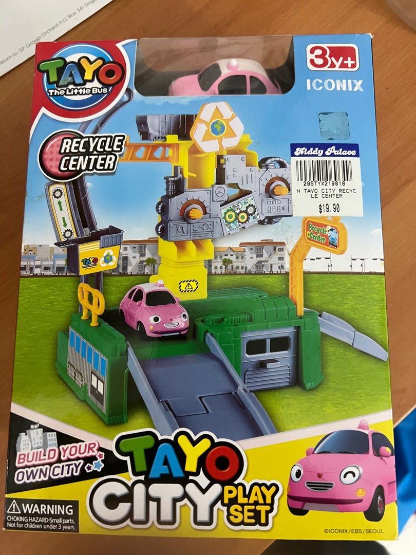 Tayo city play set recycle city, Hobbies & Toys, Toys & Games on