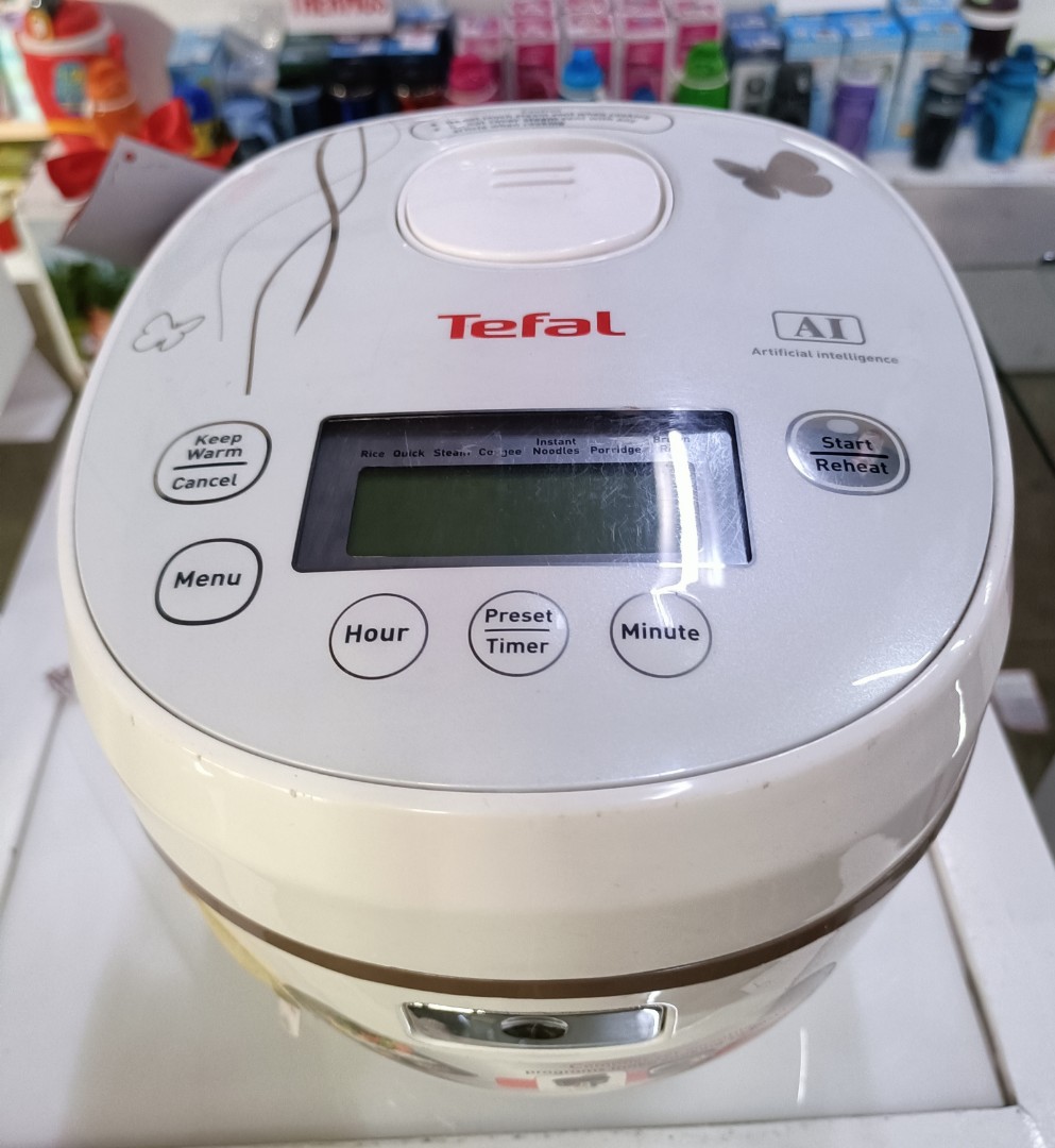Tefal RK5001 mini digital rice cooker, TV & Home Appliances, Kitchen ...