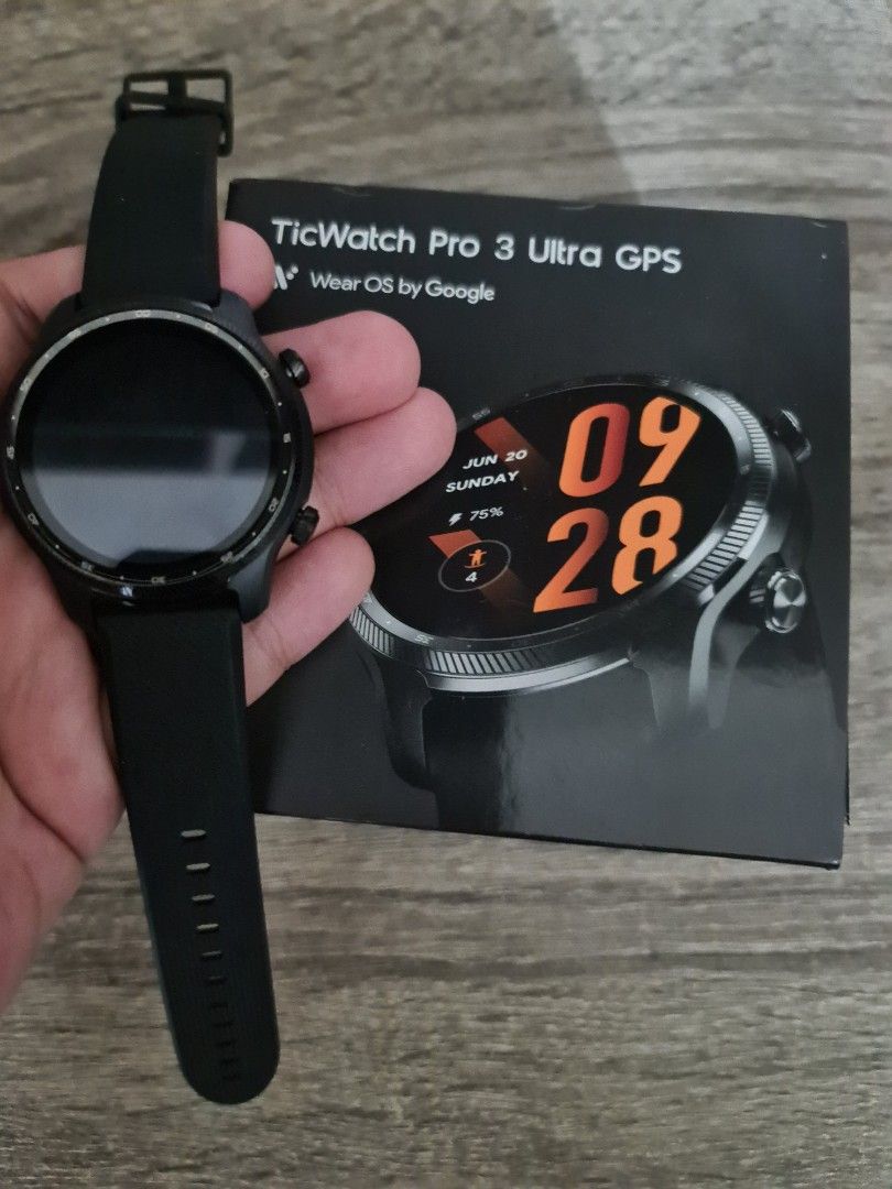 Ticwatch Pro 3 Ultra GPS Mobile Phones Gadgets Wearables