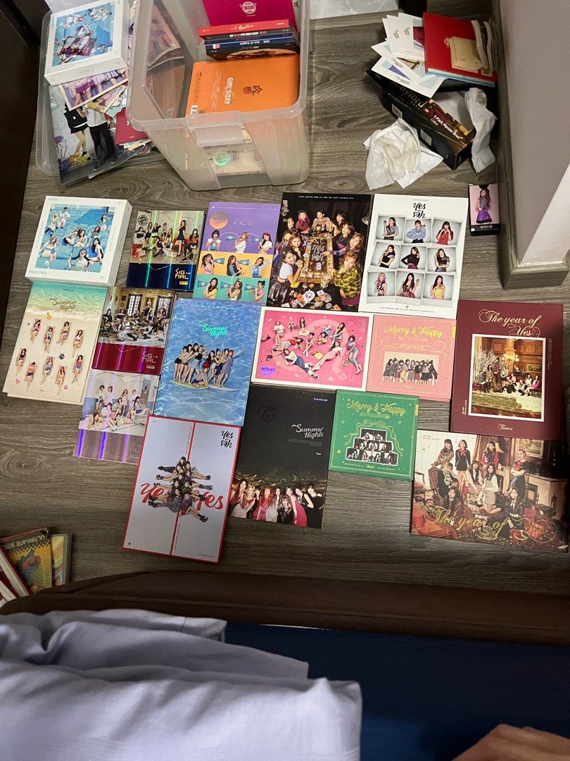 Discovered Twice in April last year. Here's my album collection! : r/twice