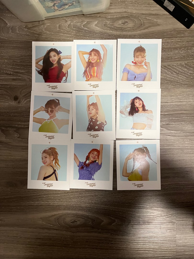 Twice Photocards, Hobbies & Toys, Memorabilia & Collectibles, K-Wave On ...