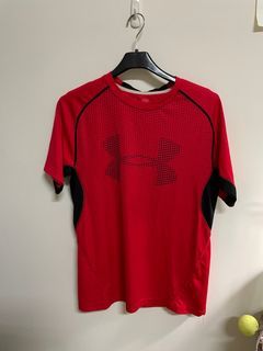 Under armor 紅黑運動衫