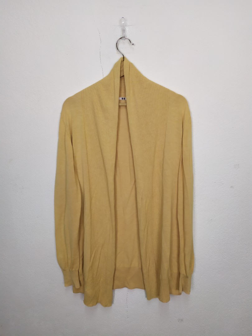 Uniqlo linen cardigan cheap
