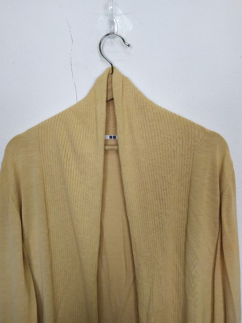 Uniqlo linen cardigan best sale