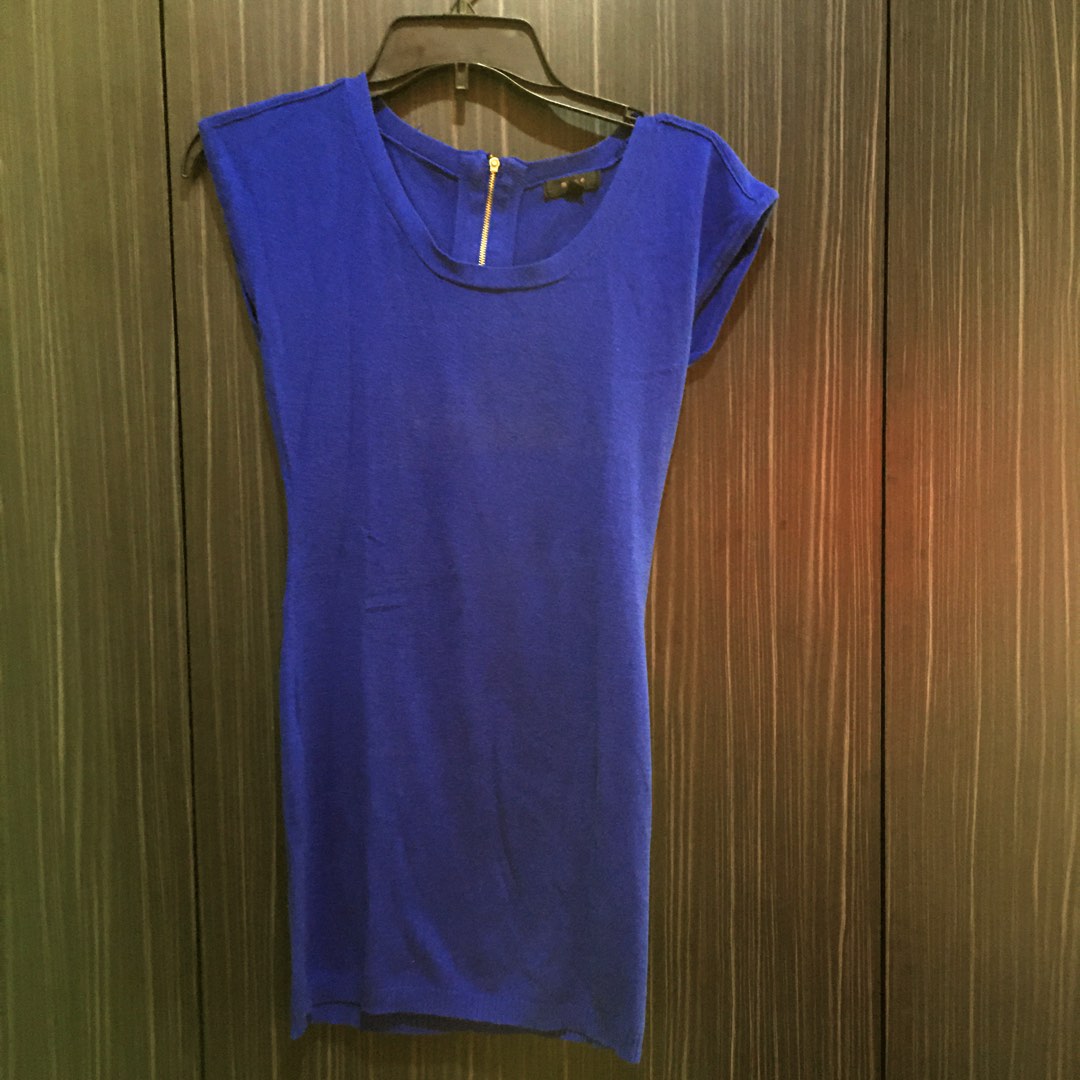 Royal Blue Cotton Knots Top