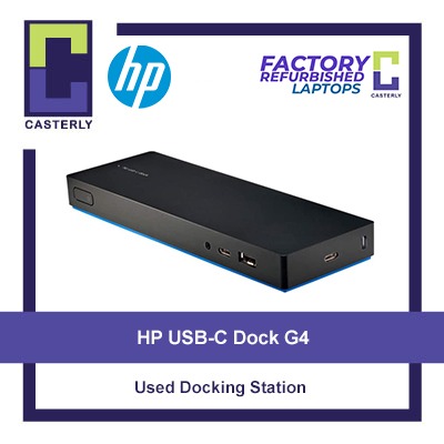 Station D'Accueil HP USB-C Dock G4 - HDMI, 2xDP - Compatible Elitebook, ProBook - Charge 100W