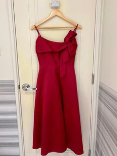 VANIA ROMOFF Dress (Red)