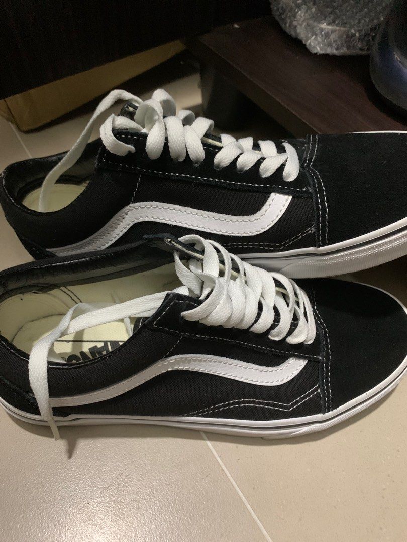 All black vans size 1 cheap