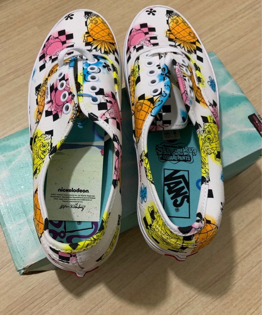 Vans spongebob authentic best sale