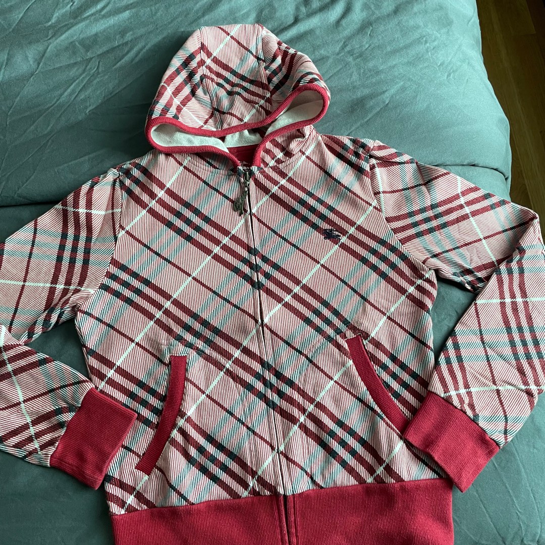 Vintage 90s Burberry Zip Up Jacket Size XXL